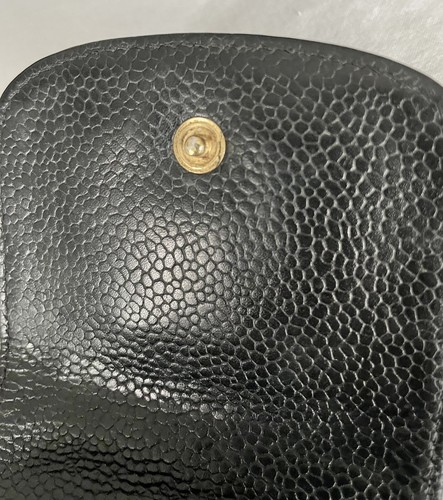Authentic Vintage Chanel CC Logo Caviar Mini Bag/Accessories Pouch (Please Read) - Picture 11 of 18