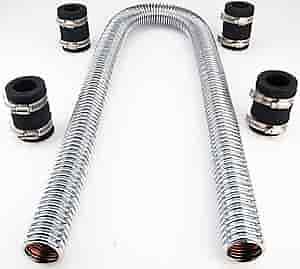 Reenkey Universal 48" Black Flexible Stainless Steel Coolant