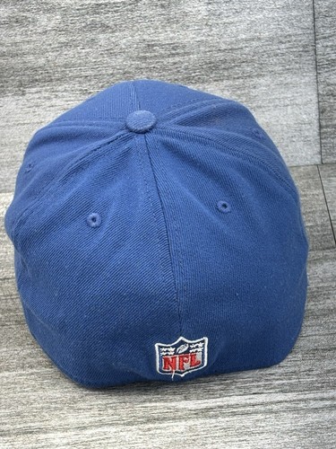 Indianapolis Colts NFL OnField Reebok Fitted Hat Cap Small Medium Fitmax Stretch - Picture 8 of 14