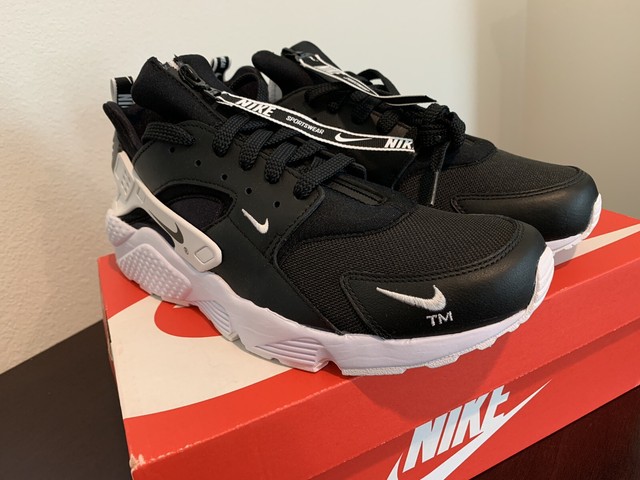 nike air huarache run premium zip men's shoe