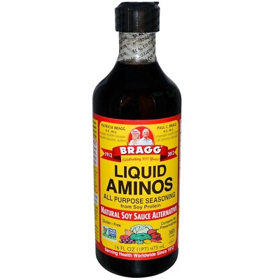Bragg Amino, Liquid, 16 Ounce (Pack of 12)