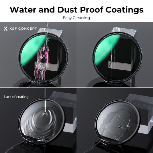 K&F Concept 3in1 ND8 Magnetic Lens Filter Nano-X HD 49/52/55/58/62/67/72/77/82mm - Picture 67 of 100