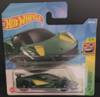 HOT WHEELS LOTUS EVIJA EXOTICS 229/250 8/10 NEU SEALED