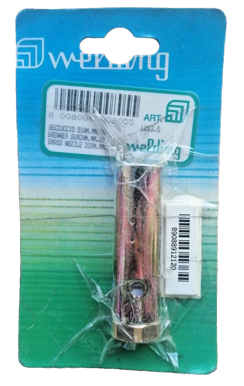 Welding Kemper Beccuccio ø 20 mm art. 1213.5 bruciatore saldatura Made in Italy