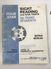 Four Star sight reading grade VI daily exercises by Boris Berlin  Sheet music 5C