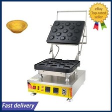 ✅ Electric Tartlet Baking Cheese Pie Waffle Tart Press Maker Machine 3.2KW 220V