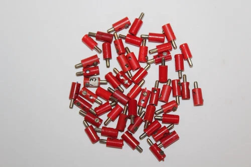 Märklin, Brawa, Noch 50 Stecker rot