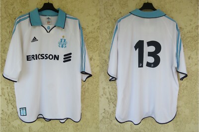Maillot Olympique De Marseille Domicile – Années 2000/2001 – Taille XL – Homme