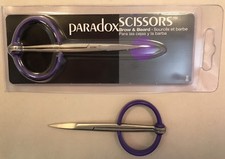 Stainless Steel Eyebrow Beard Scissor Made in France 80500 Purple FREE SHIP