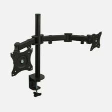 Mount-It MI-1752 Height Adjust Full-Motion Desk Mount for 2x 13-27" Monitors