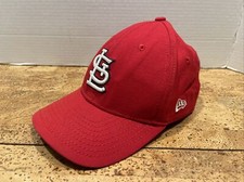Vintage New Era St Louis Cardinals Baseball Adj/Fitted Child s Hat Logo Red