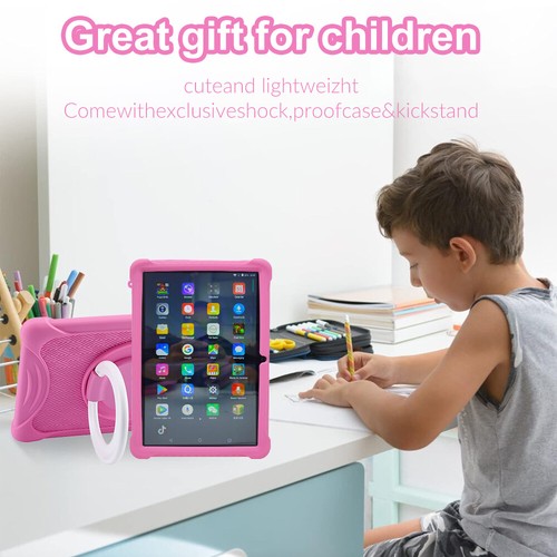 Kids Tablet 7in 10 in Android 12 Tablet for Kids 64GB Bluetooth WiFi Dual Camera - Picture 15 of 35