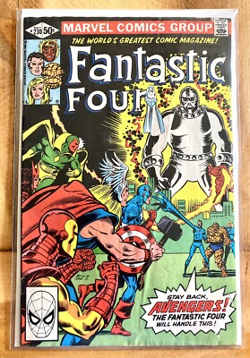 Fantastic Four #230 (1981 Marvel) Avengers Sienkiewicz Fair