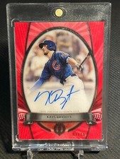 2018 Topps Tribute Baseball Red Auto Kris Bryant! #/10!! CUBS!! 