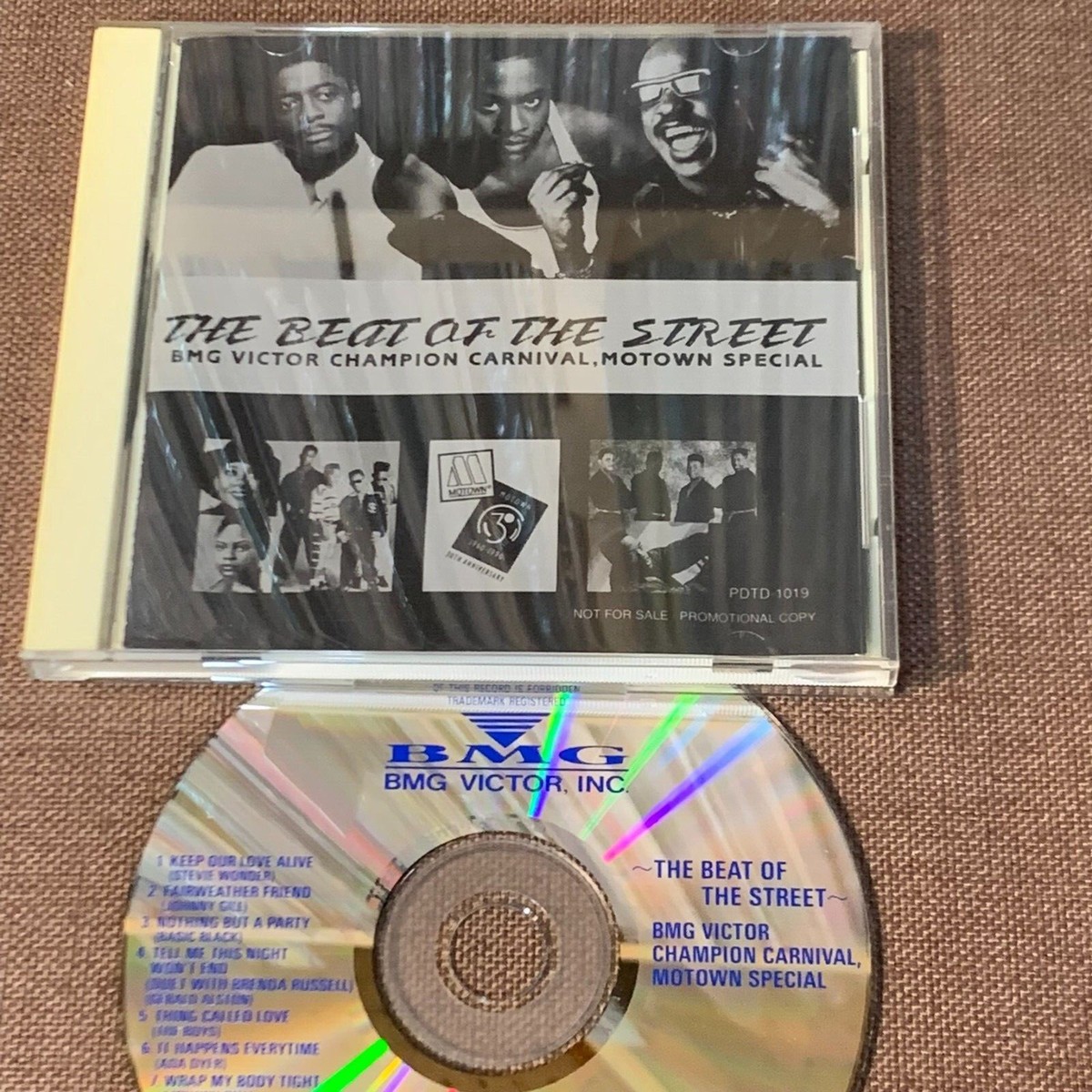CDまとめ売り Promo-only THE BEAT OF THE STREET BMG Victor Motown Special