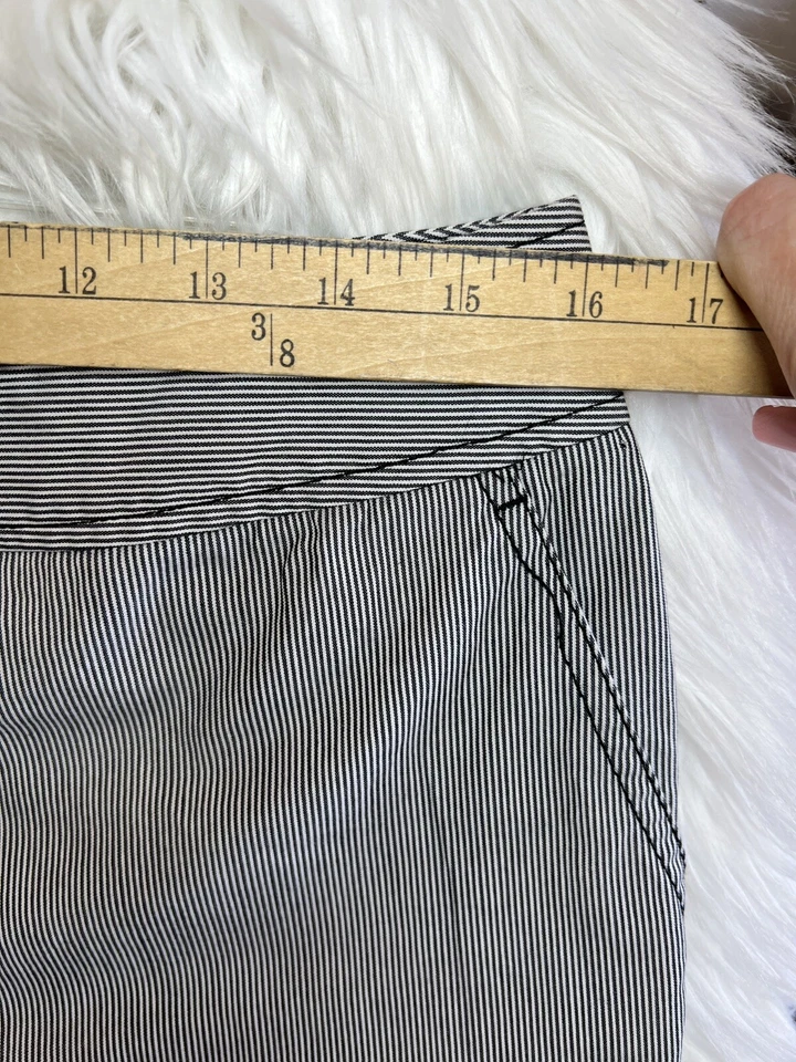 Kenneth Cole Reaction 女式黑色/白色条纹靴裤 10 码 — 第 2/4 张图片