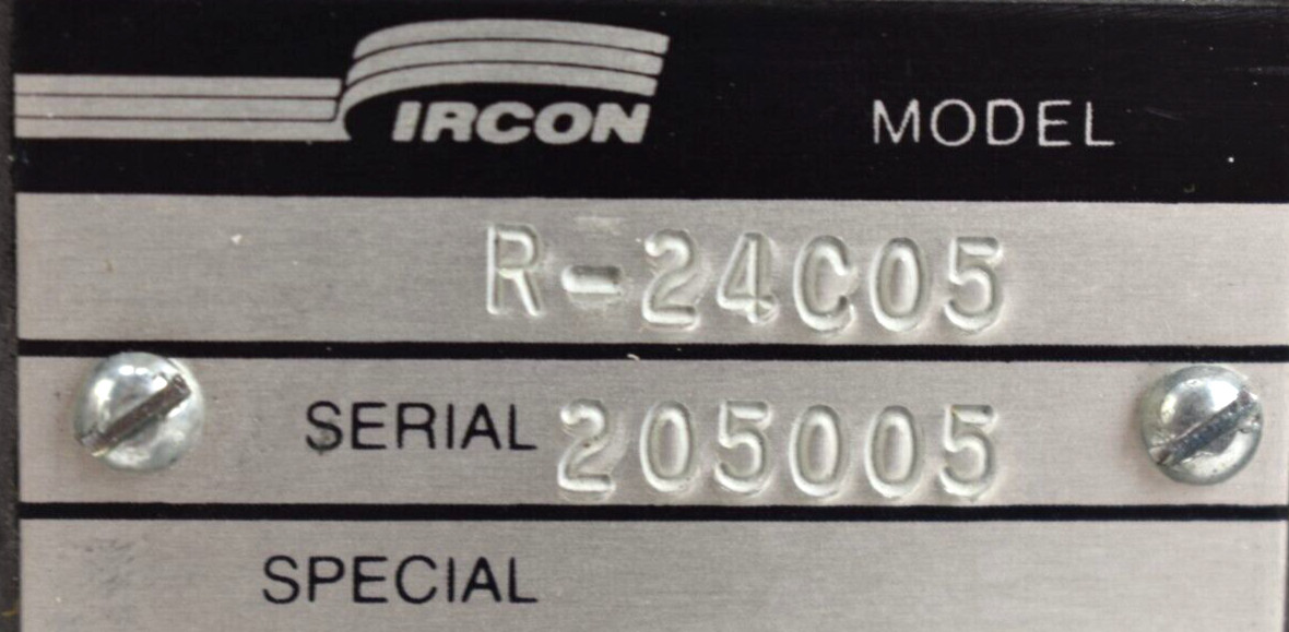 Ircon Modline Plus R-24C05 R-Series Two Color Optical Pyrometer Thermometer