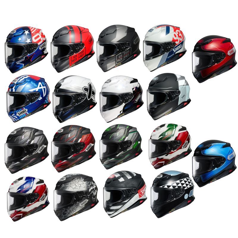 Shoei RF-1400 Full Face Street Motorcycle Helmet Pick Size Color