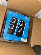 Logitech Z200 10W Multimedia Speakers, Pair - Black