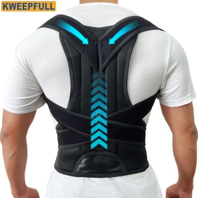 Adjustable Posture Corrector Back Brace for Men Women Lumbar - Main Image