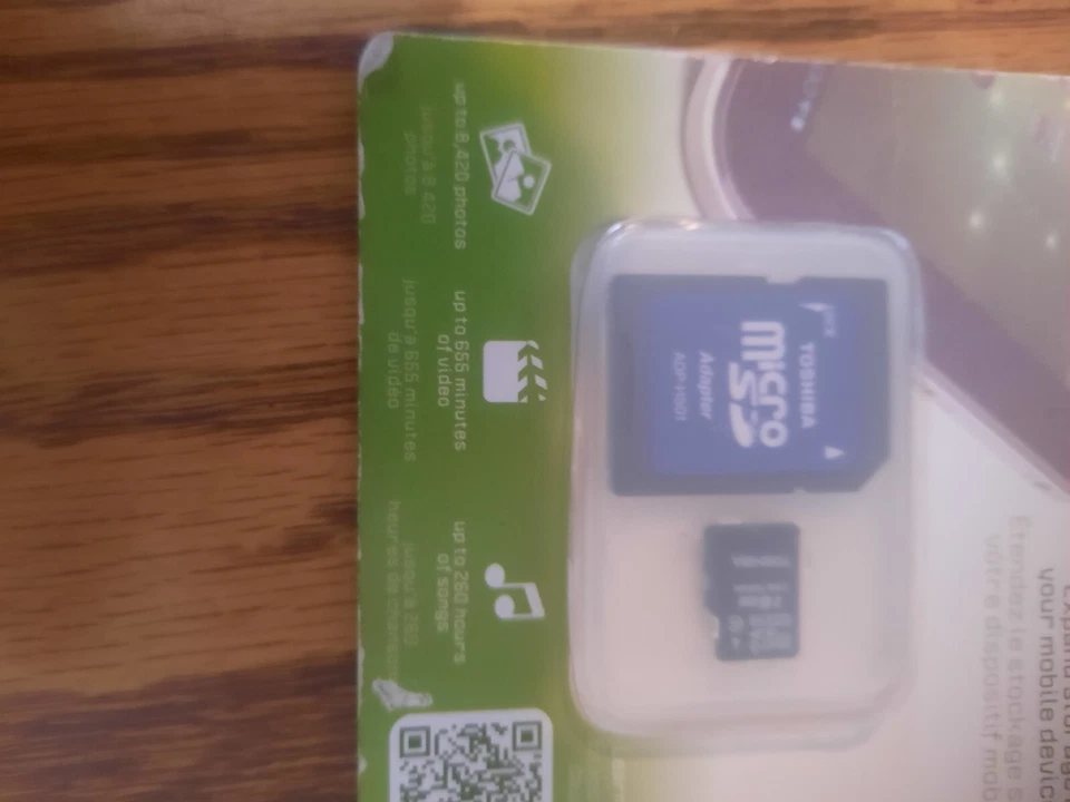 Toshiba 16GB microSD Memory Card with Standard Adapter - Image 4 of 4