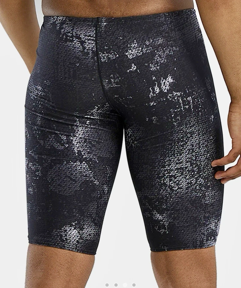 Traje de baño TYR Titanium Durafast para hombre talla 38 XL NEGRO Jammer Ison NUEVO Foto 2 de 4
