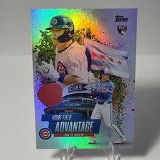 2025 Topps Update Series - Home Field Advantage Matt Shaw #HA-44 (RC)