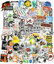 Witzige Sticker Set Frauen M�nner Wasserdichte Aufkleber f�r Laptop, Koffer, Ska