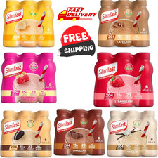 SlimFast Ready To Drink Shake Meal Replacement Shakes for Weight Loss 6 x 325 ml