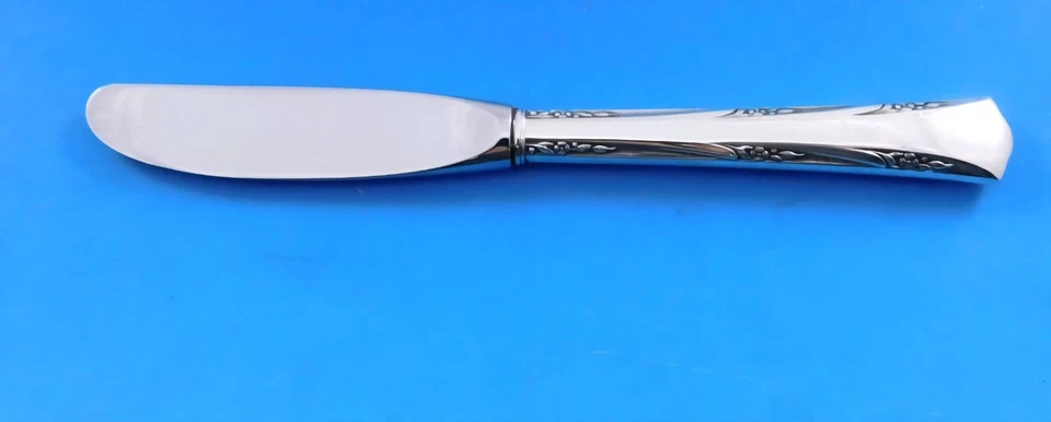 NAVAJA FRANCESA MODERNA Sterling Gorham Greenbrier sin monograma Foto 2 de 3