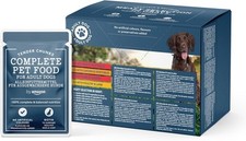 by Amazon Complete Wet Food for Adult Dogs, Meat Selection in Gravy, 1.2 kg (12 3.79 per kilo
