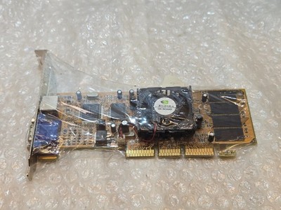 NVIDIA GeForce 2 MX400 64MB AGP Grafikkarte TV-Out MVGA-NVG11AM Win98 XP
