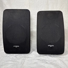 Polk Audio M SERIES M1 Bookshelf Satellite Speakers with Mounts *Read*