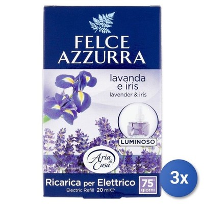 3X Felce Azzurra Refill Lavender & Iris Made In Italy