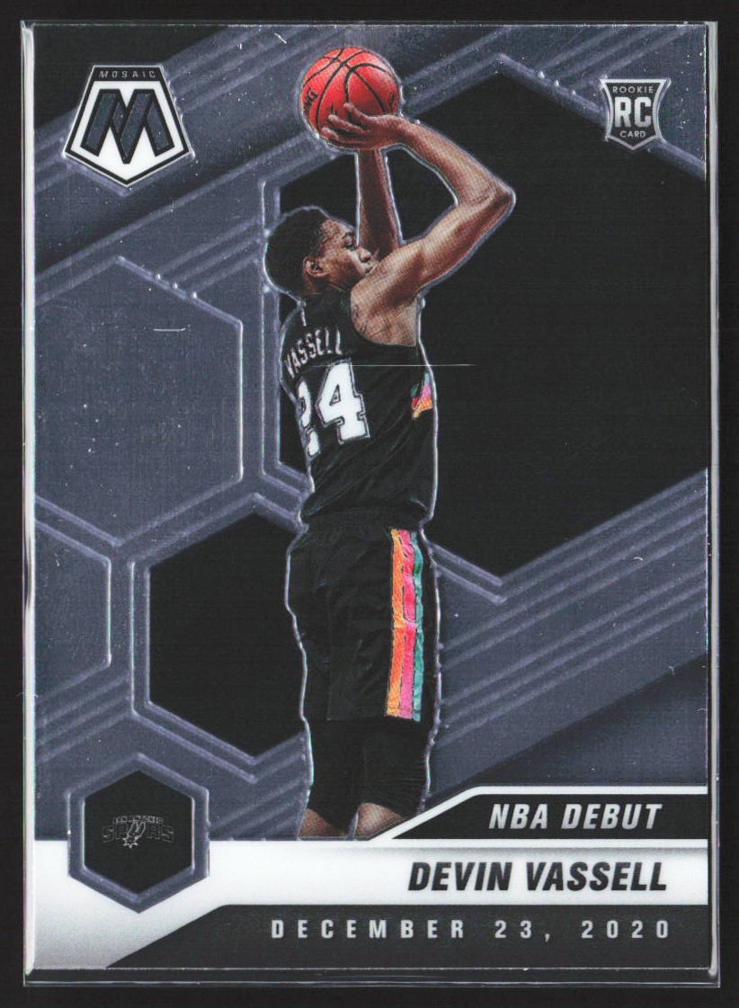 2020-21 Panini Mosaic #278 Devin Vassell