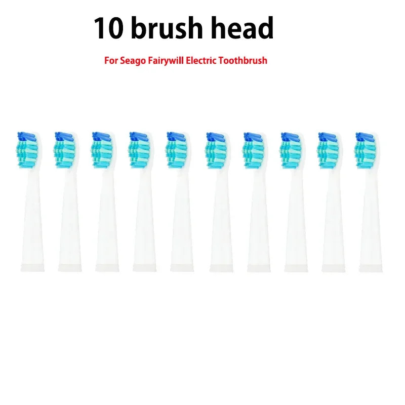 10Pcs White