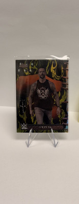 2025 Topps Chrome WWE X Cactus Jack - CM Punk, CM Punk #8 Black & Yellow...
