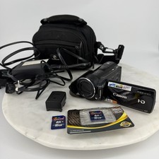 Canon VIXIA HF M32 High Definition Camcorder with Case  Charger Extras