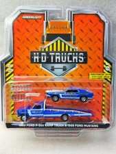 Greenlight 1:64 H.D. Truck Series 24 1969 Ford F-350 & 1969 Ford Mustang 33240-A