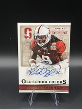 RICHARD SHERMAN Auto 2015 Contenders Draft Picks Old School Colors Stanford