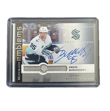 2024-25 Upper Deck Ultimate Collection Emblems Auto ANDRE BURAKOVSKY #UE-AB