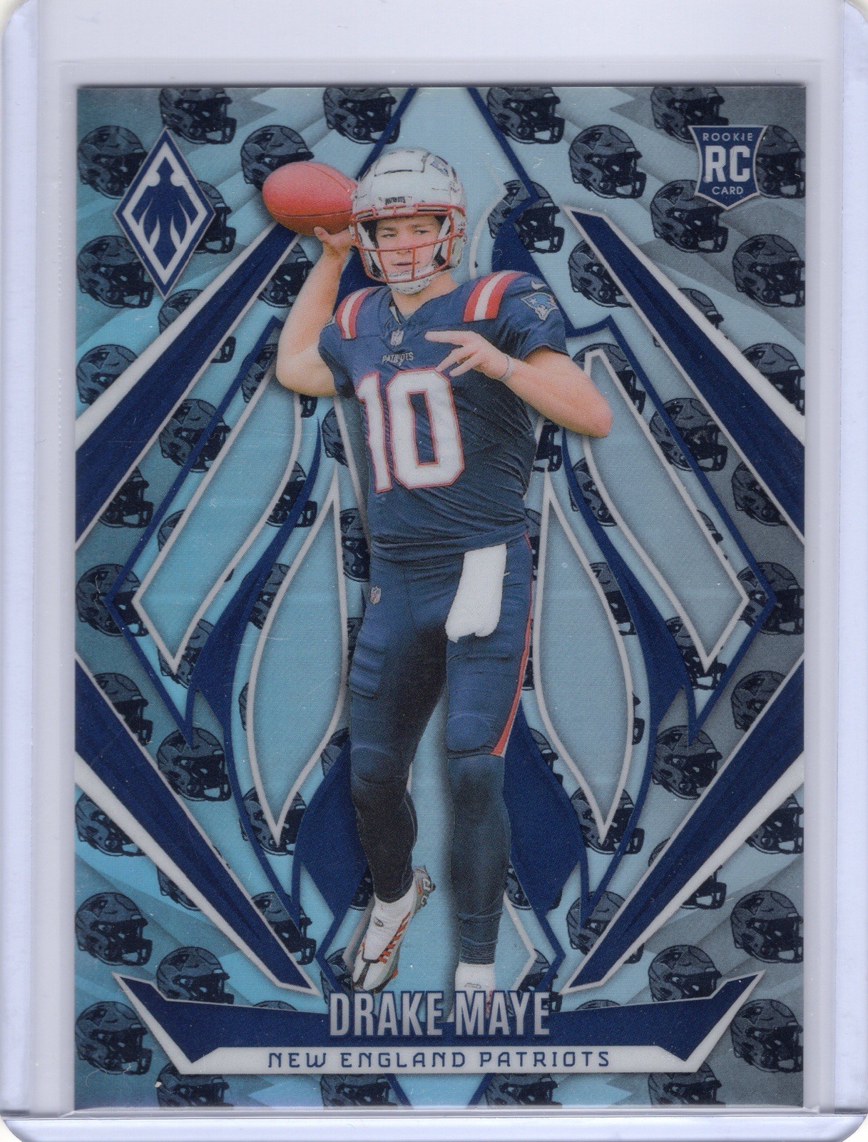 DRAKE MAYE RC 2024 PANINI PHOENIX #179 TEAM HELMETS  PATRIOTS /399