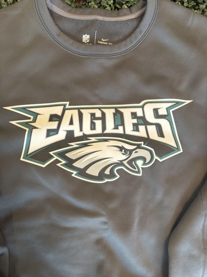 Vintage Philadelphia Eagles Crewneck Therma Fit Sweatshirt XXL - Image 3 of 4