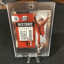2020-21 Panini Chronicles David Beckham Contenders Optic Historic Ticket #1