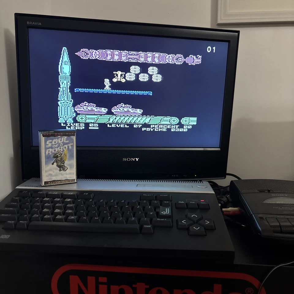 Personal Computer MPC-100 SANYO MSX Funzionante - Super Raro - Con Scatola Con Giochi! - Immagine 3 di 4