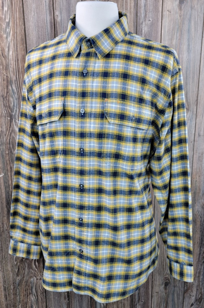 Orvis Active Fit Performance Tech Flannel Shirt P… - image 4