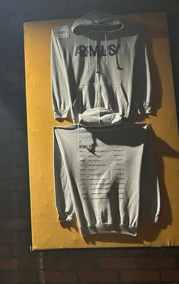 2HOLLIS MANCHESTER UK TOUR MERCH, REPRINT HOODIE ZIP