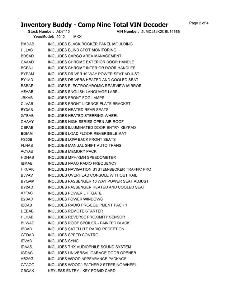 Used Rear Right Door Assembly Rear Side fits: 2012 Lincoln Mkx Rear Right Grade Foto 3 de 4