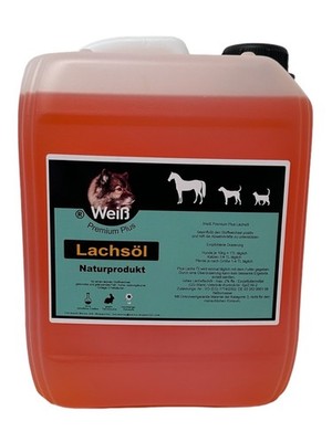 Weiß Premium LachsÖl 2,5l Kanister DIREKT VON DER SEE (7,60 EUR/l)