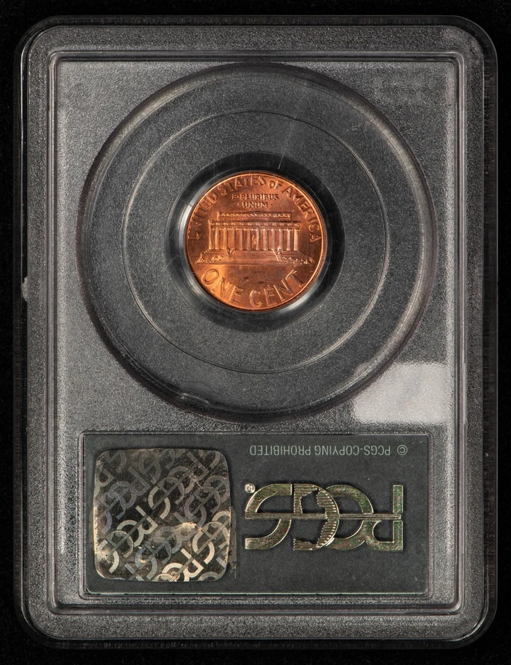 1995 1c Lincoln Memorial Cent - DDO Double Die Obverse -  PCGS MS 65 RD - B5207 - Image 2 of 4